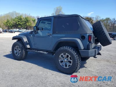 Drugie zdjęcie samochodu z przodu: 2015 JEEP WRANGLER SPORT VIN:1C4AJWAG3FL729827 - miniatura