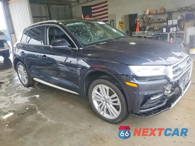 Czwarte zdjęcie samochodu z boku: 2018 AUDI Q5 PREMIUM PLUS VIN:WA1BNAFY1J2022540 - miniatura