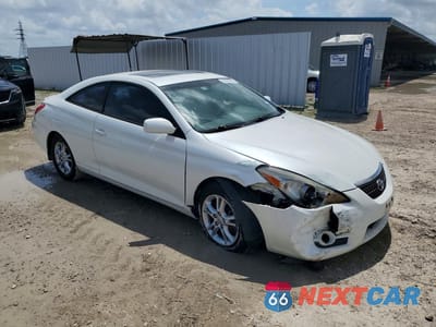 Czwarte zdjęcie samochodu z boku: 2008 TOYOTA CAMRY SOLARA SE VIN:4T1CE30P28U765711 - miniatura