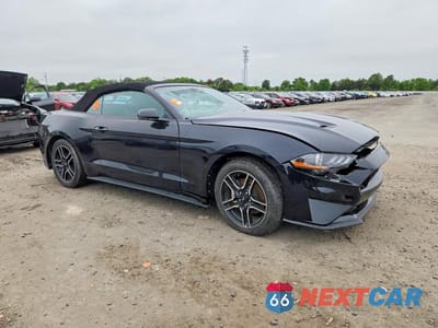 Czwarte zdjęcie samochodu z boku: 2020 FORD MUSTANG I4 CONVERTIBLE VIN:1FATP8UH3L5125577 - miniatura
