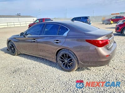 Drugie zdjęcie samochodu z przodu: 2014 INFINITI Q50 PREMIUM VIN:JN1BV7AR3EM693875 - miniatura