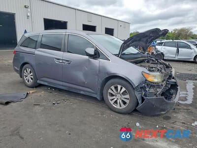 Czwarte zdjęcie samochodu z boku: 2014 HONDA ODYSSEY EXL VIN:5FNRL5H63EB009319 - miniatura