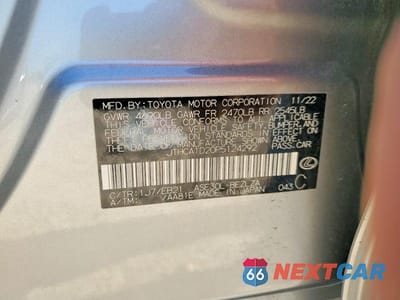 Zdjęcie 12 z 12 samochodu: 2023 LEXUS IS 300 BASE VIN:JTHCA1D20P5124292 - miniatura