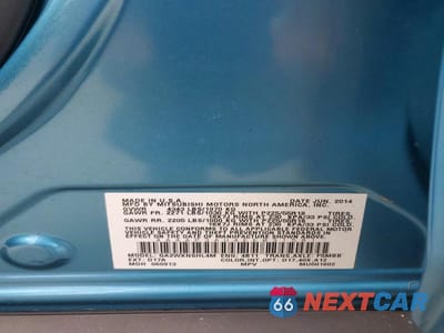 Zdjęcie 13 z 13 samochodu: 2014 MITSUBISHI OUTLANDER SPORT ES VIN:4A4AP3AU4EE031581 - miniatura