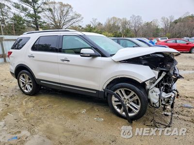 Czwarte zdjęcie samochodu z boku: 2017 FORD EXPLORER LIMITED VIN:1FM5K8F87HGD50316 - miniatura