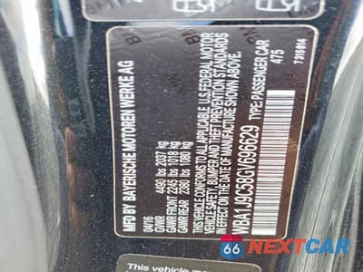 Zdjęcie 12 z 12 samochodu: 2016 BMW M235XI VIN:WBA1J9C58GV696629 - miniatura
