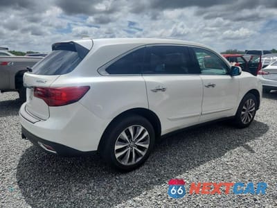Trzecie zdjęcie samochodu z tyłu: 2014 ACURA MDX TECHNOLOGY VIN:5FRYD3H42EB011928 - miniatura