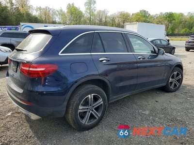 Trzecie zdjęcie samochodu z tyłu: 2018 MERCEDES-BENZ GLC 300 4MATIC VIN:WDC0G4KBXJV106004 - miniatura