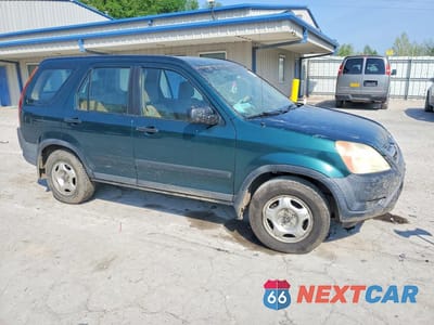 Czwarte zdjęcie samochodu z boku: 2004 HONDA CR-V LX VIN:SHSRD68444U207691 - miniatura