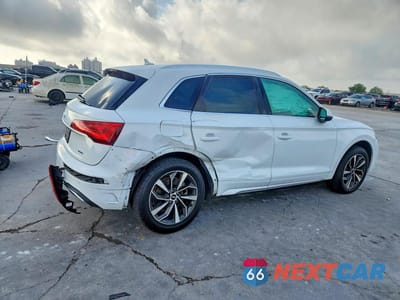 Trzecie zdjęcie samochodu z tyłu: 2021 AUDI Q5 PREMIUM PLUS VIN:WA1BAAFY5M2103511 - miniatura