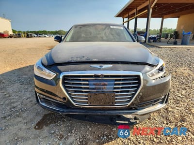 Piąte zdjęcie samochodu w środku: 2019 GENESIS G90 3.3T PREMIUM VIN:KMTF34JA3KU058746 - miniatura