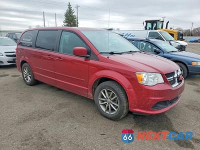 Czwarte zdjęcie samochodu z boku: 2015 DODGE GRAND CARAVAN SE VIN:2C4RDGBG0FR737180 - miniatura