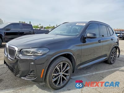2022 BMW X3 SDRIVE30I 5UX43DP06N9L57545 - główne zdjęcie licytacji z USA - miniatura