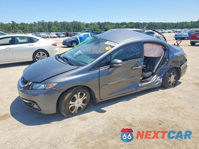 2013 HONDA CIVIC HYBRID 19XFB4F23DE001337 - główne zdjęcie licytacji z USA - miniatura