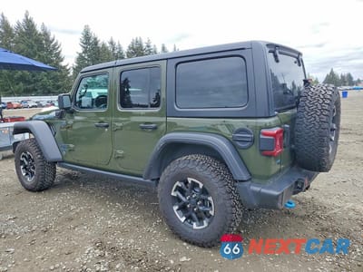 Drugie zdjęcie samochodu z przodu: 2024 JEEP WRANGLER RUBICON 4XE VIN:1C4RJXR67RW130713 - miniatura