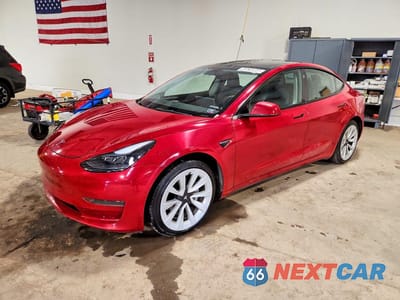 2022 TESLA MODEL 3 5YJ3E1EA5NF369824 - główne zdjęcie licytacji z USA - miniatura