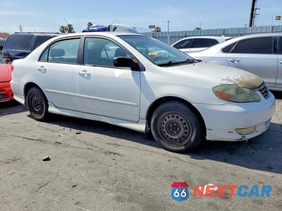 Czwarte zdjęcie samochodu z boku: 2003 TOYOTA COROLLA S VIN:1NXBR32E23Z128418 - miniatura