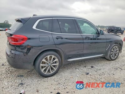 Trzecie zdjęcie samochodu z tyłu: 2019 BMW X3 SDRIVE30I VIN:5UXTR7C58KLF29797 - miniatura