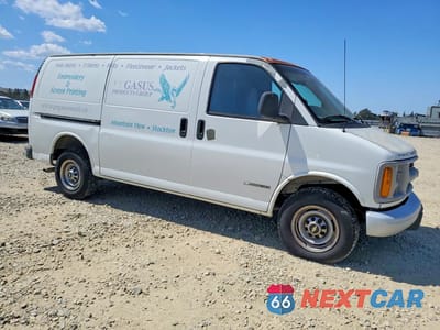 Czwarte zdjęcie samochodu z boku: 1999 CHEV EXPRESS G2500 VIN:1GCGG25R2X1122974 - miniatura