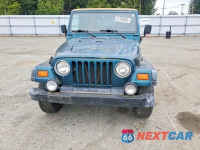 Piąte zdjęcie samochodu w środku: 1997 JEEP WRANGLER / TJ SPORT VIN:1J4FY19S8VP524809 - miniatura