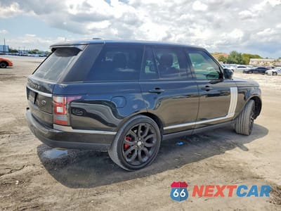 Trzecie zdjęcie samochodu z tyłu: 2015 LAND ROVER RANGE ROVER HSE VIN:SALGS2VF3FA225283 - miniatura