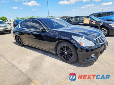 Czwarte zdjęcie samochodu z boku: 2013 INFINITI G37 SEDAN JOURNEY VIN:JN1CV6AP6DM306313 - miniatura