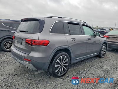 Trzecie zdjęcie samochodu z tyłu: 2021 MERCEDES-BENZ GLB 250 4MATIC VIN:W1N4M4HB0MW116653 - miniatura