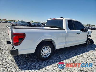 Trzecie zdjęcie samochodu z tyłu: 2025 FORD F150 VIN:1FTEX1KP4SKD49266 - miniatura