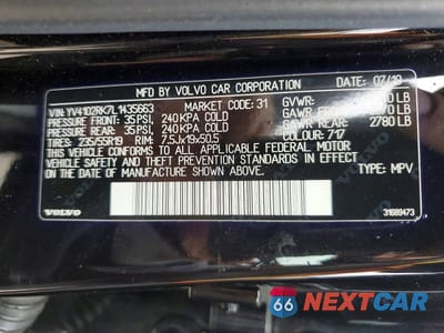 Zdjęcie 14 z 14 samochodu: 2020 VOLVO XC60 T5 MOMENTUM VIN:YV4102RK7L1435663 - miniatura