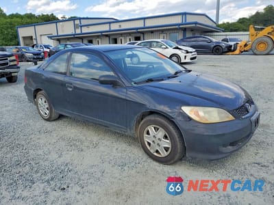 Czwarte zdjęcie samochodu z boku: 2005 HONDA CIVIC DX VP VIN:1HGEM22135L050586 - miniatura
