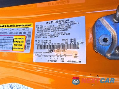 Zdjęcie 12 z 12 samochodu: 2019 FORD MUSTANG VIN:1FA6P8TH6K5186497 - miniatura