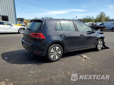 Trzecie zdjęcie samochodu z tyłu: 2016 VOLKSWAGEN E-GOLF SE VIN:WVWKP7AU3GW915267 - miniatura