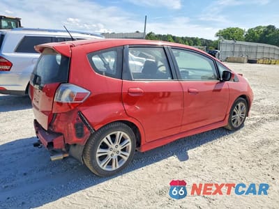 Trzecie zdjęcie samochodu z tyłu: 2009 HONDA FIT SPORT VIN:JHMGE88459S036627 - miniatura