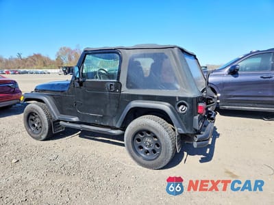 Drugie zdjęcie samochodu z przodu: 2000 JEEP WRANGLER / TJ SPORT VIN:1J4FA49S7YP778103 - miniatura