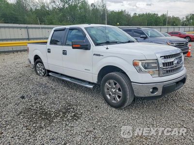 Czwarte zdjęcie samochodu z boku: 2014 FORD F150 SUPERCREW VIN:1FTFW1CT2EKF01410 - miniatura