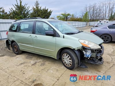 Czwarte zdjęcie samochodu z boku: 2008 TOYOTA SIENNA CE 7-PASSENGER VIN:5TDZK23C18S130073 - miniatura