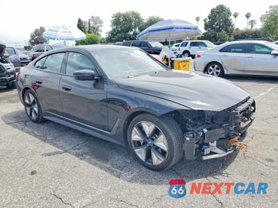 Czwarte zdjęcie samochodu z boku: 2023 BMW I4 EDRIVE 40 VIN:WBY73AW00PFP59577 - miniatura