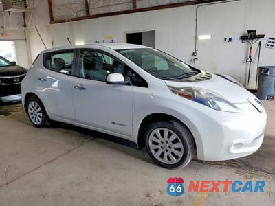 Czwarte zdjęcie samochodu z boku: 2013 NISSAN LEAF S VIN:1N4AZ0CP4DC413634 - miniatura