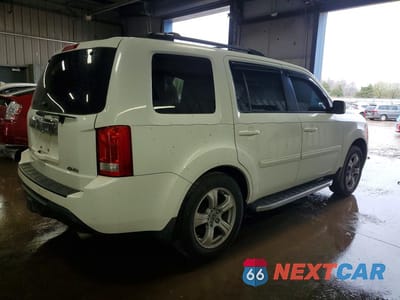 Trzecie zdjęcie samochodu z tyłu: 2012 HONDA PILOT EXL VIN:5FNYF4H59CB070787 - miniatura