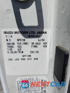 Zdjęcie 13 z 13 samochodu: 2011 ISUZU NPR BOX TRUCK VIN:JALC4W160B7001407 - miniatura