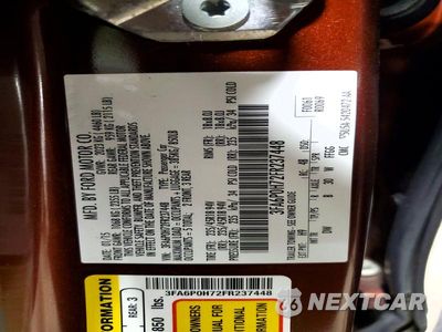 Zdjęcie 12 z 12 samochodu: 2015 FORD FUSION SE VIN:3FA6P0H72FR237448 - miniatura