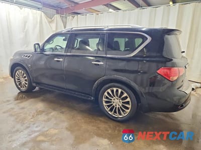 Drugie zdjęcie samochodu z przodu: 2015 INFINITI QX80 BASE VIN:JN8AZ2NF6F9571603 - miniatura
