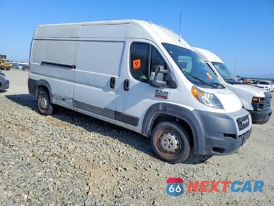 Czwarte zdjęcie samochodu z boku: 2019 RAM PROMASTER 2500 2500 HIGH VIN:3C6TRVDG7KE534069 - miniatura