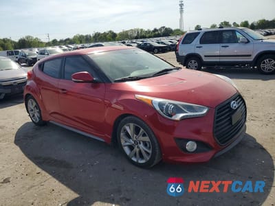 Czwarte zdjęcie samochodu z boku: 2015 HYUNDAI VELOSTER TURBO VIN:KMHTC6AE5FU221771 - miniatura