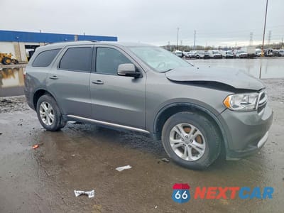 Czwarte zdjęcie samochodu z boku: 2011 DODGE DURANGO CREW VIN:1D4RE4GG5BC734270 - miniatura