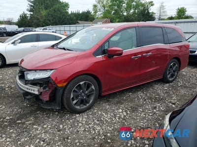 2022 HONDA ODYSSEY ELITE 5FNRL6H91NB022778 - główne zdjęcie licytacji z USA - miniatura