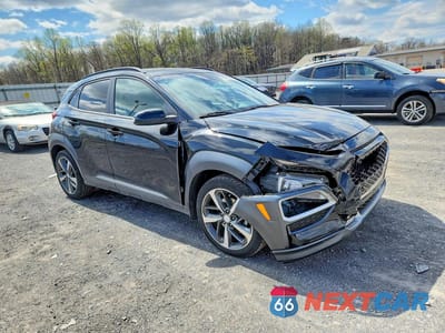 Czwarte zdjęcie samochodu z boku: 2019 HYUNDAI KONA LIMITED VIN:KM8K3CA59KU376618 - miniatura