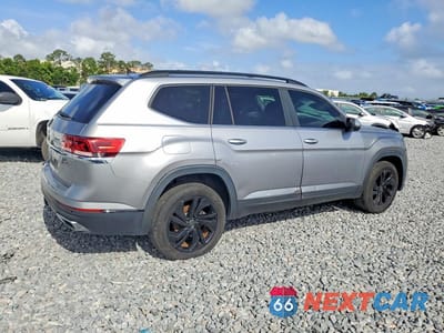 Trzecie zdjęcie samochodu z tyłu: 2022 VOLKSWAGEN ATLAS SE VIN:1V2HR2CA9NC557616 - miniatura