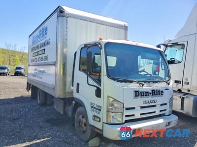 Czwarte zdjęcie samochodu z boku: 2012 ISUZU NPR HD BOX TRUCK VIN:JALC4W169C7000113 - miniatura