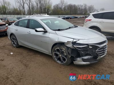 Czwarte zdjęcie samochodu z boku: 2022 CHEVROLET MALIBU LT VIN:1G1ZD5ST6NF170344 - miniatura
